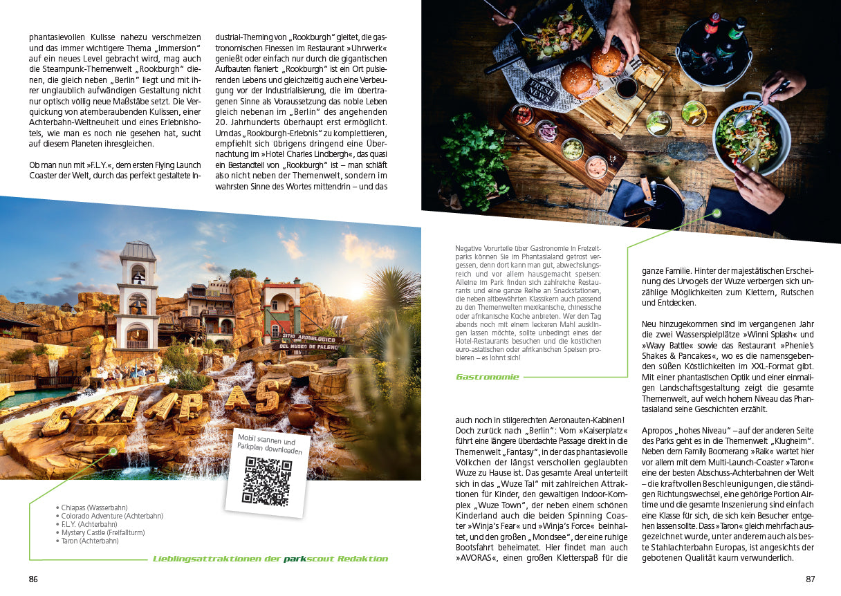 parkscout guide - Die schönsten Erlebnisparks in Deutschland '26