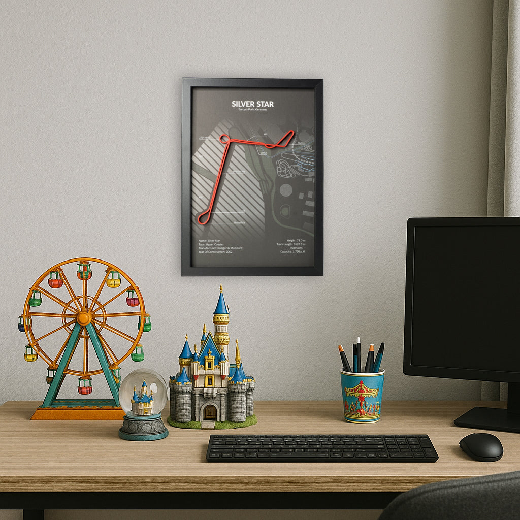 Silver Star CoasterFrame