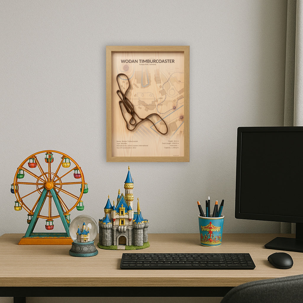 Wodan Timbur Coaster CoasterFrame