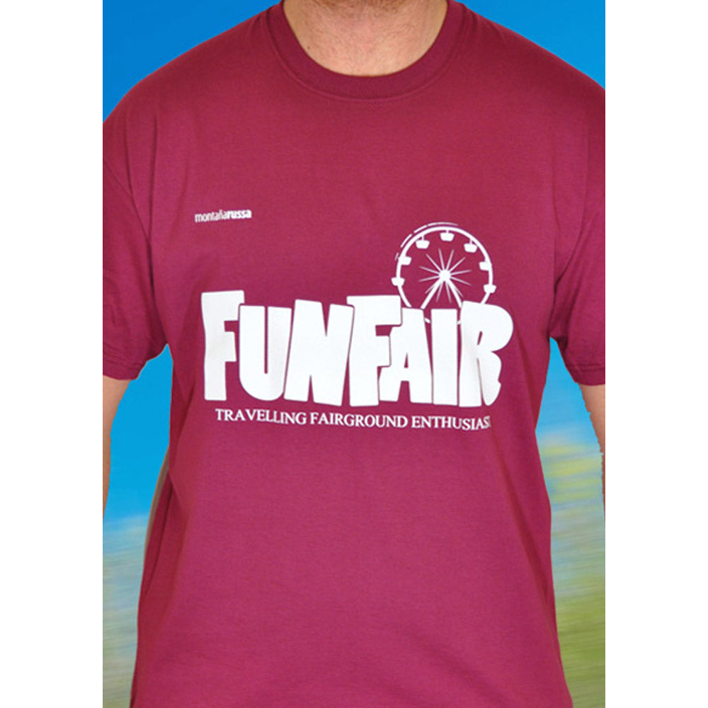 T-Shirt Funfair Burgundy